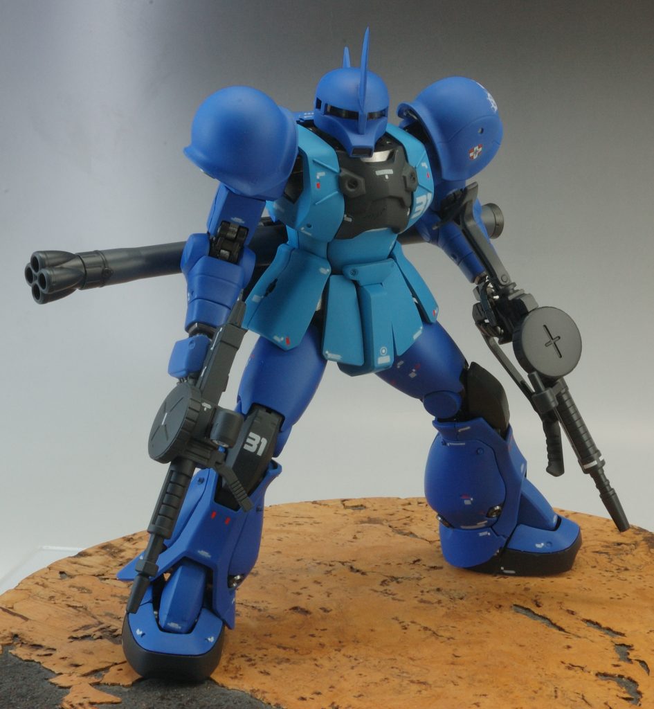 MGシャア専用ザクⅡVer2.0改造　ランバラル専用ザクⅠ（旧ザク）–9枚目/制作者：@sary19720910