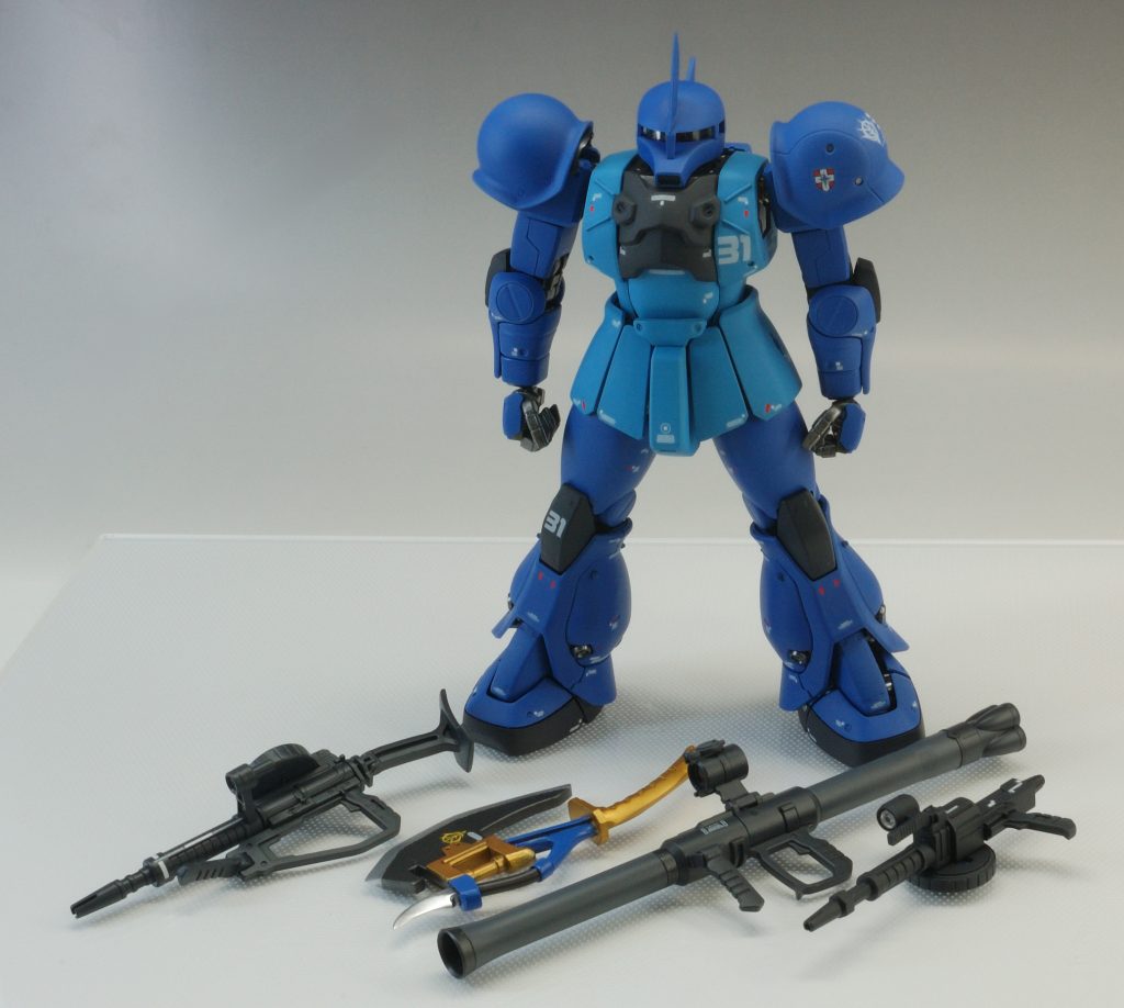 MGシャア専用ザクⅡVer2.0改造　ランバラル専用ザクⅠ（旧ザク）–4枚目/制作者：@sary19720910