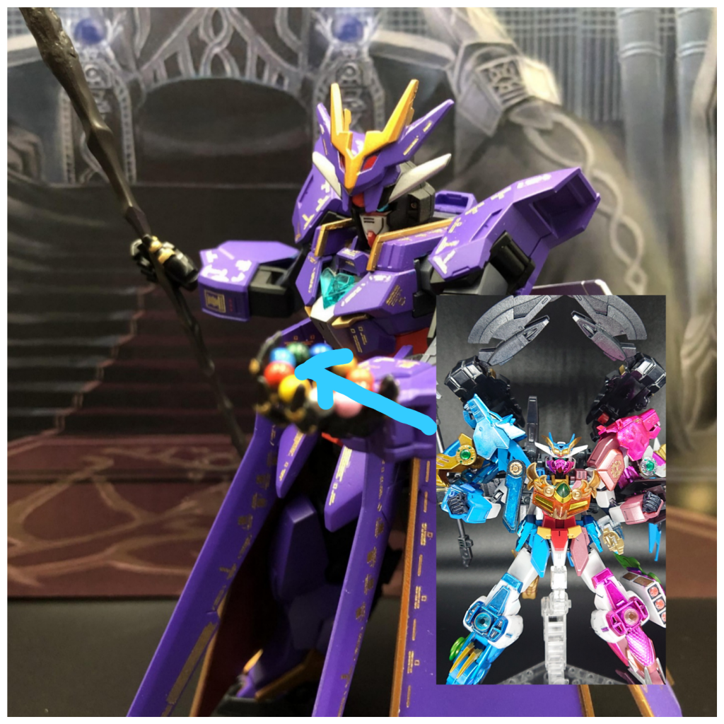 【プロローグ】
魔王軍の進軍を抑えたものの、魔王アースリィとの戦いの中、その阿修羅の力を水色の玉に封印された無双狼虎ガンダム。
その玉の力を使い、魔王は新たな刺客となる四魔将を生誕させた。
これから語るのは、四魔将のうちの一人の物語である。
※魔王アースリィはオヤジーズのNOKさんの作品はです。