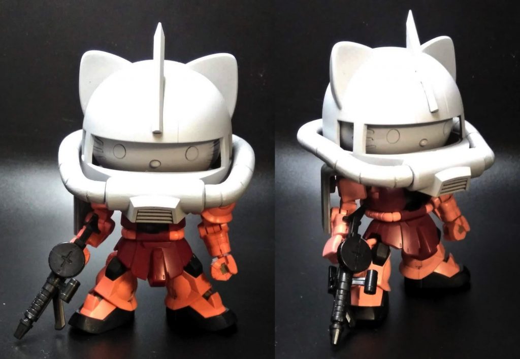 ハローキティ / MS-06S シャア専用ザクII–3枚目/制作者：TK