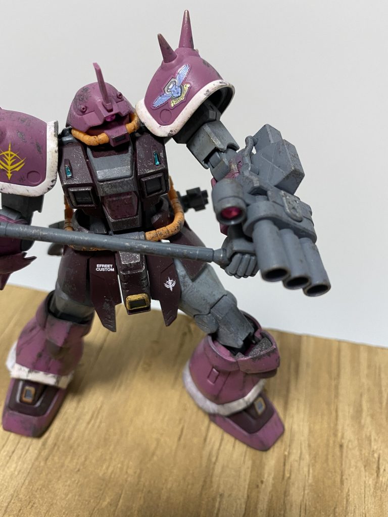 合わせ目消しは、肩アーマー部分のみ！