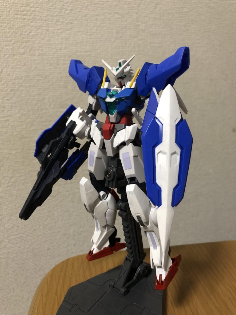 完成、ガンダムフェイクシア!
セブンスソードもちゃんと再現してます。