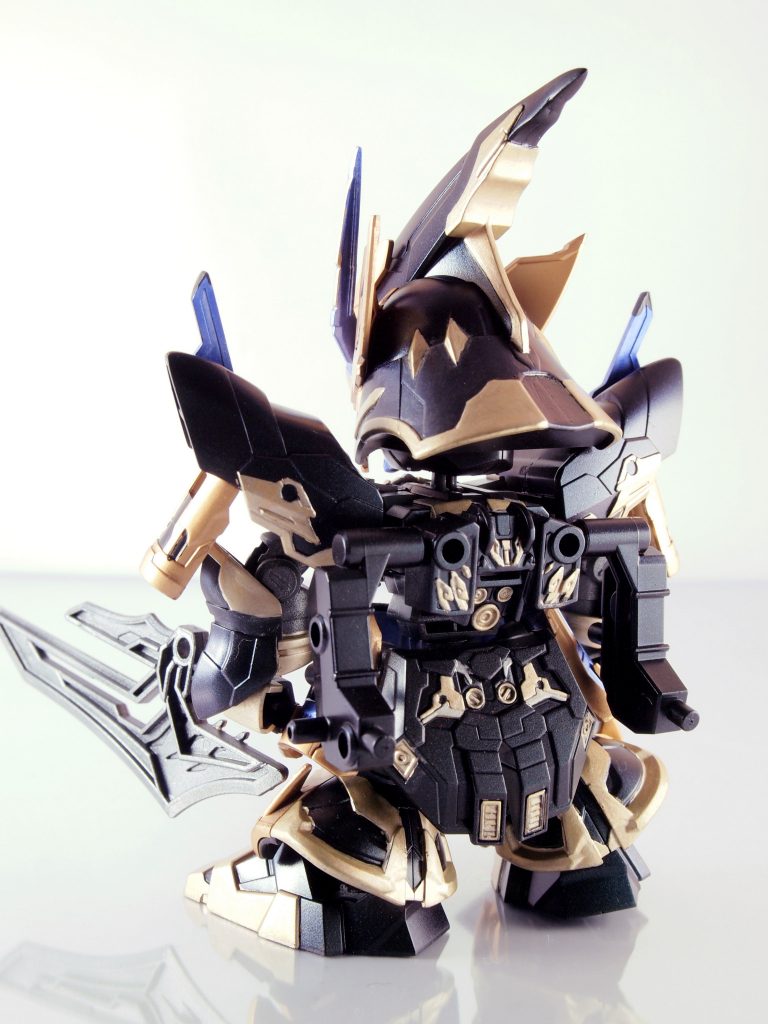 バックショット。リアアーマーの塗り分け大変でした。