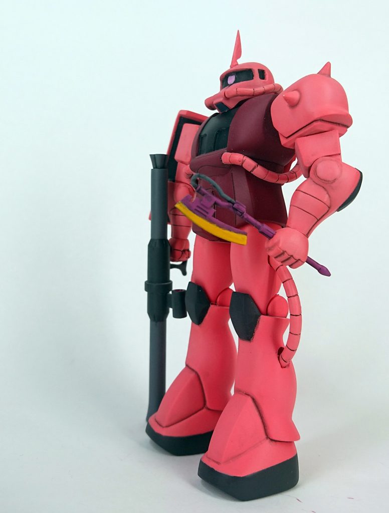 旧キット 1/144 シャア専用ザク–6枚目/制作者：しまさん