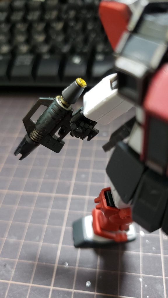 使い込まれた感のビームスプレーガン。