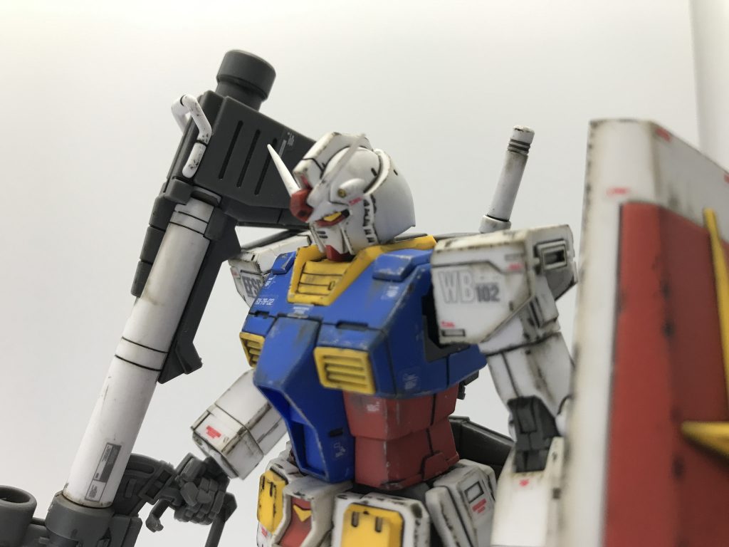 HG RX-78-02 ガンダム(GUNDAM THE ORIGIN版)–5枚目/制作者:@GunpLiver