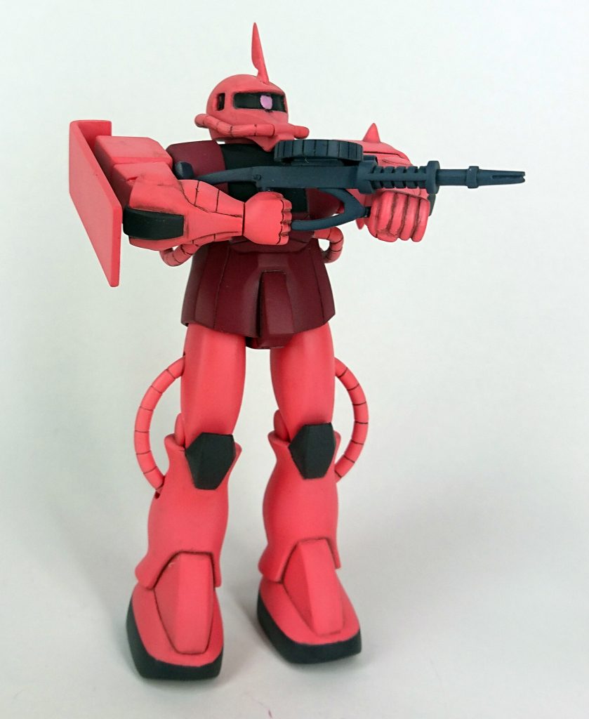 旧キット 1/144 シャア専用ザク–8枚目/制作者：しまさん