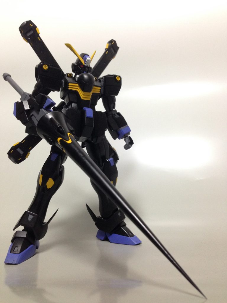 ショットランサーも先端をシャープ化
こちらは真鍮線を削り込む事で実際に紙を貫ける程に鋭くなっています