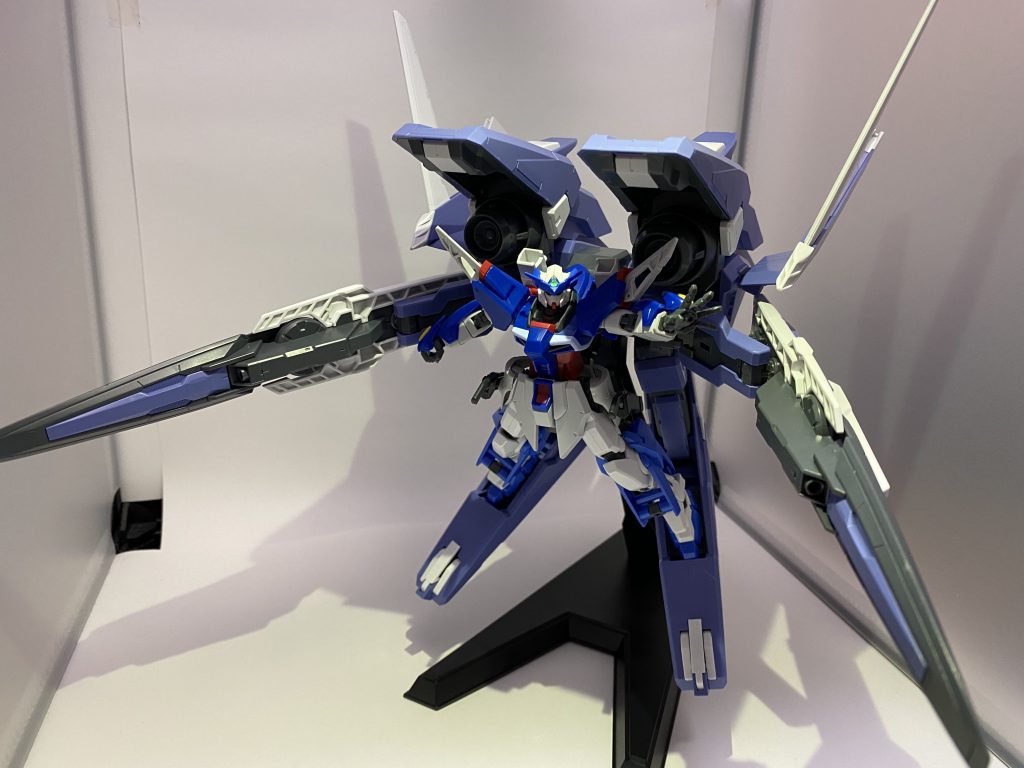 いい感じのポーズで〆！
GNアーマーかっこいいねぇ


ガンスタ投稿待ちのストックがいっぱいあるので次回もお楽しみに