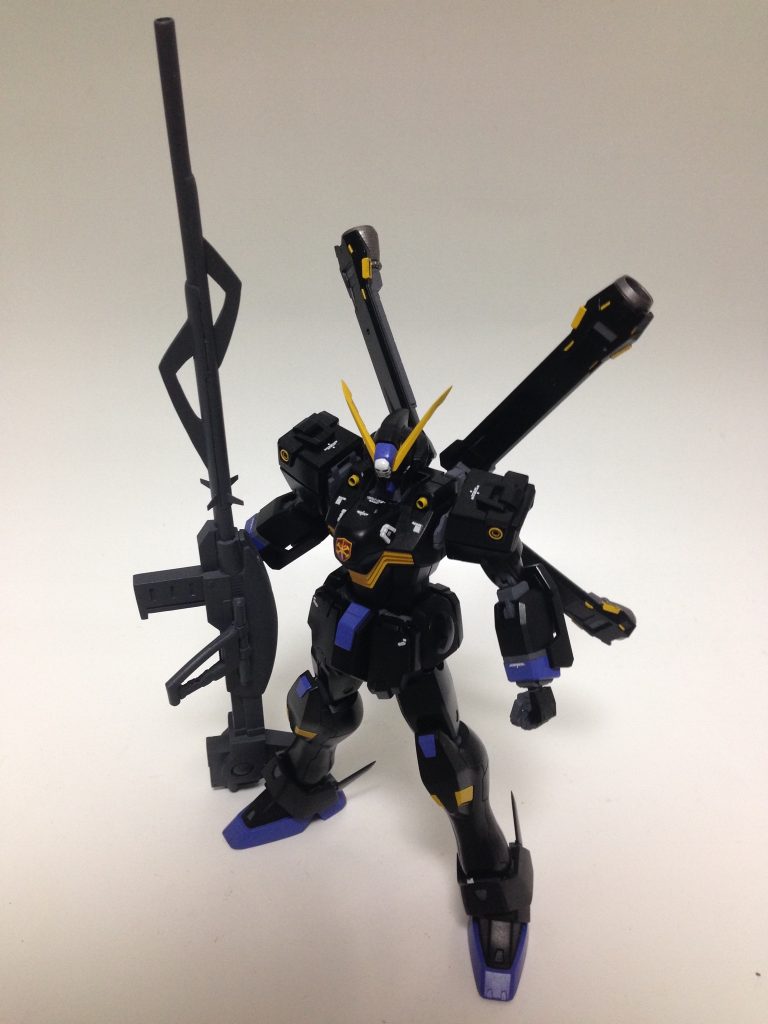 そして目玉のバスターランチャーフルスクラッチ品!
当時まだ改の立体物が無かったので漫画やよく似たデザインのザンネックキャノンを参考に1から製作しました