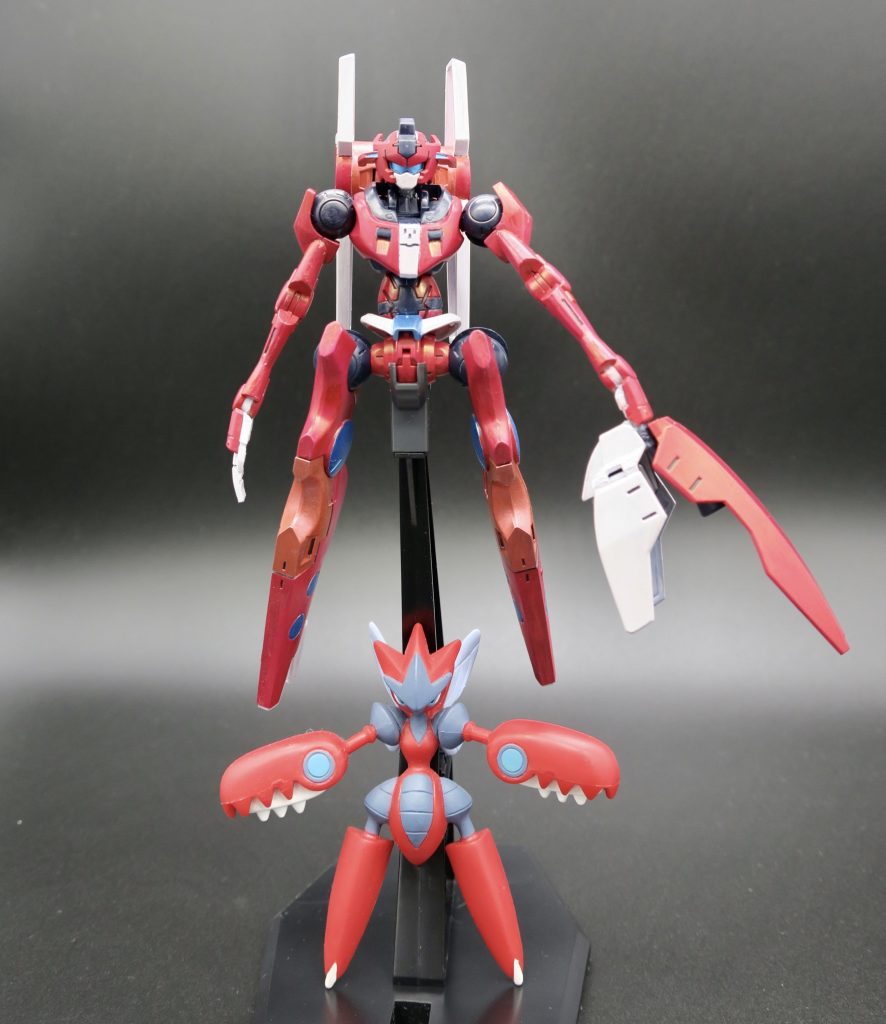 メガハッサム比較。思ったより寄せられた気がします。