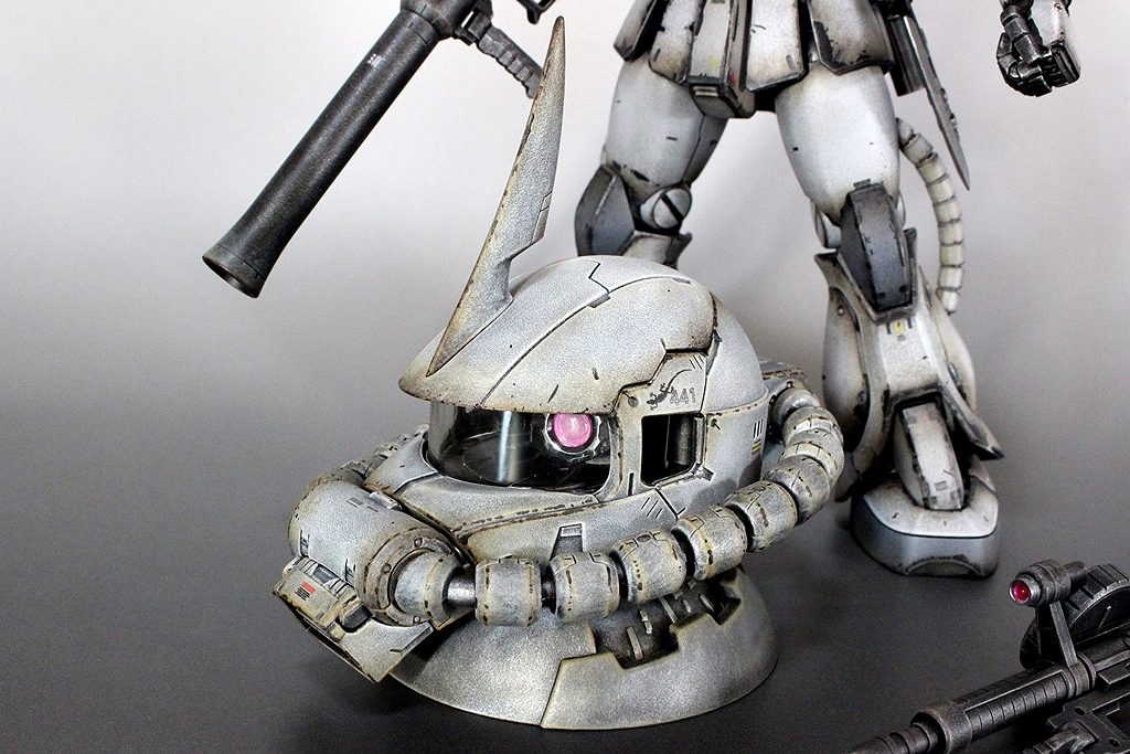 白き鬼　ホワイトオーガーMGウェザリング–4枚目/制作者：matever1.5 まてや