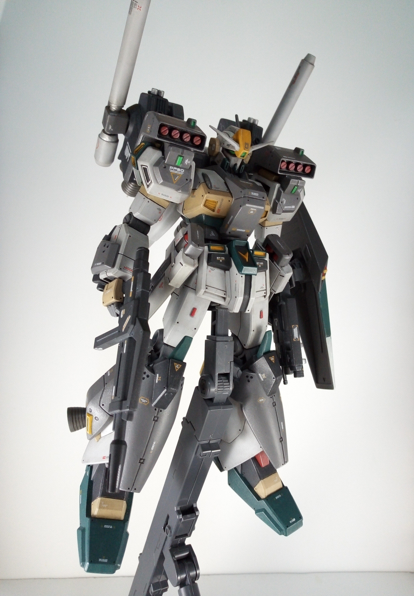 ジェガンダム 強化オプション装備 Je Gundam Rgm d Rxfa スカポンタンさんのガンプラ作品 Gunsta ガンスタ