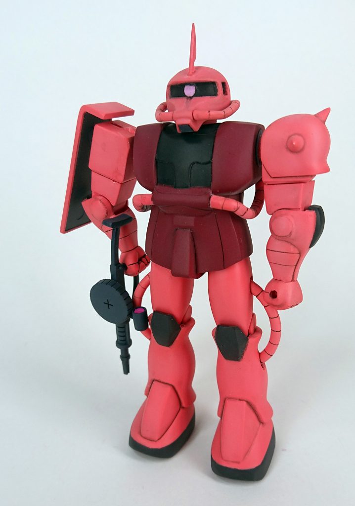 旧キット 1/144 シャア専用ザク–3枚目/制作者：しまさん