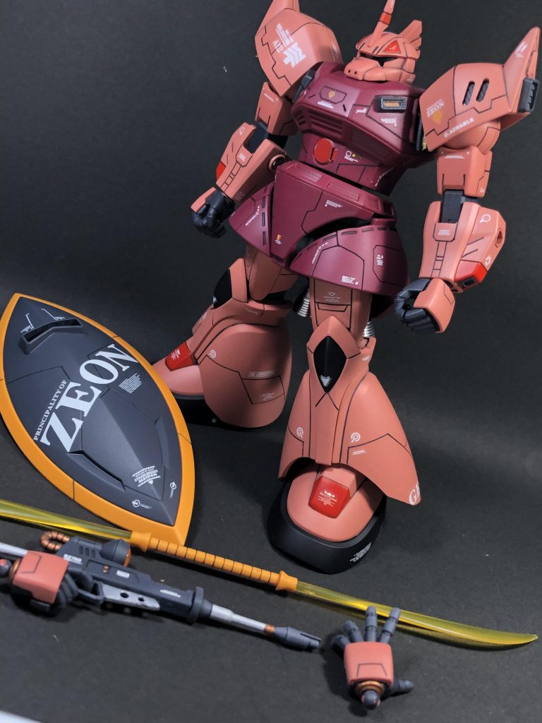 HGゲルググ・シャア専用カラー–5枚目/制作者：ぽんじゅ