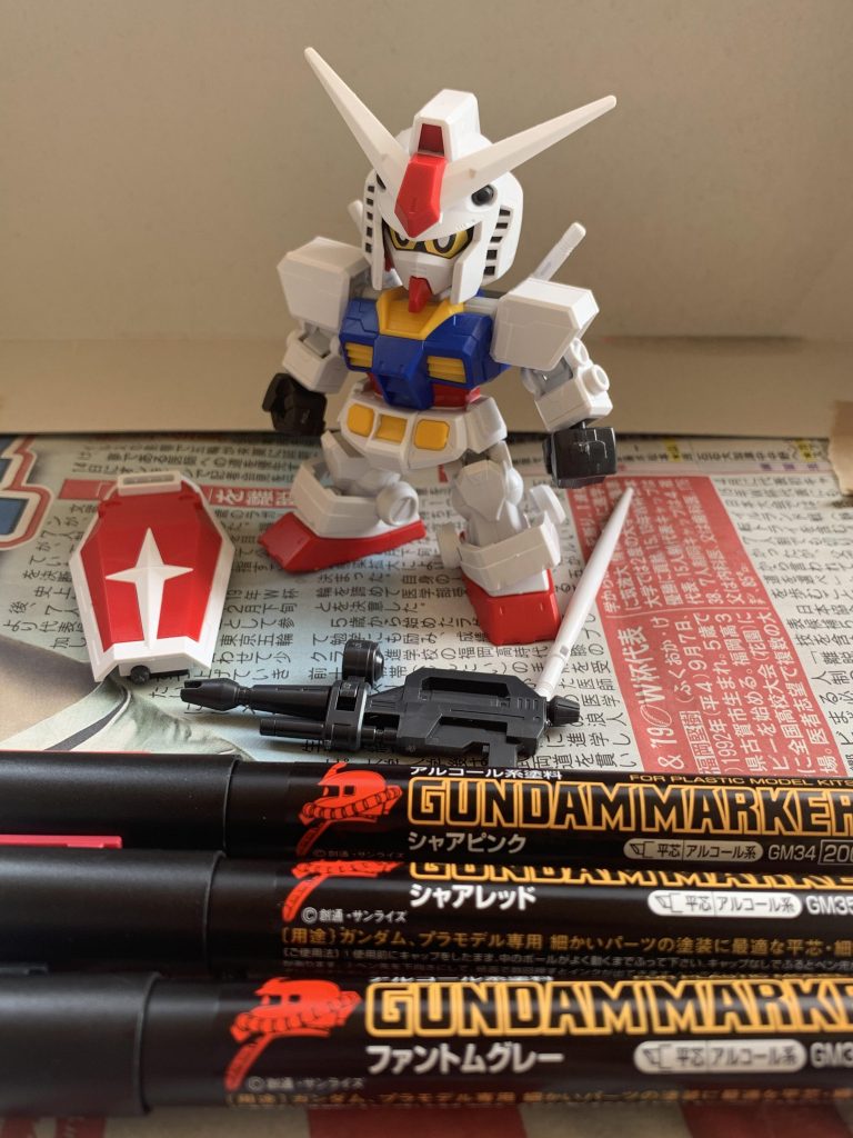 SDキャスバル専用ぽいガンダム–4枚目/制作者：ケータ