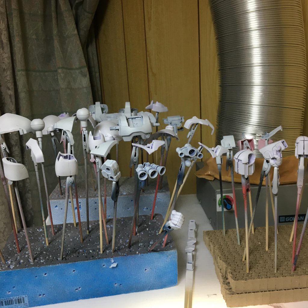 HGUC ドムキャノン テスト機カラー–2枚目/制作者：ogagaga