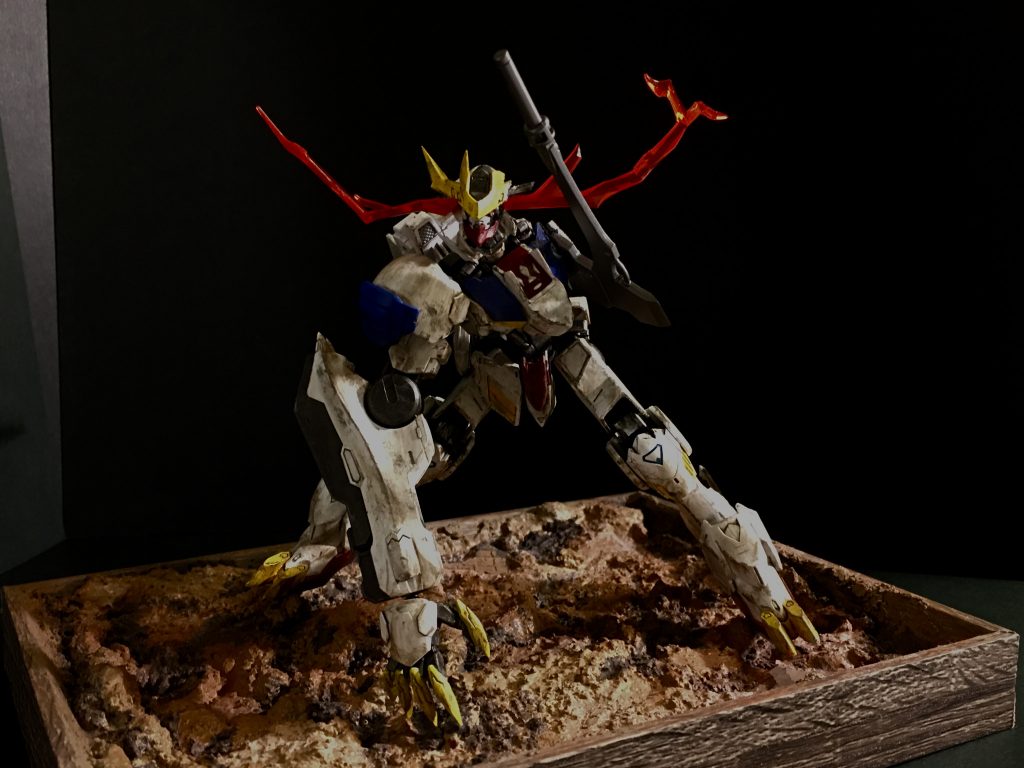 以前に投稿した作品ですが、土台を新規制作。
二番煎じですが、せっかくの鉄血コン。投稿してみたいなと。