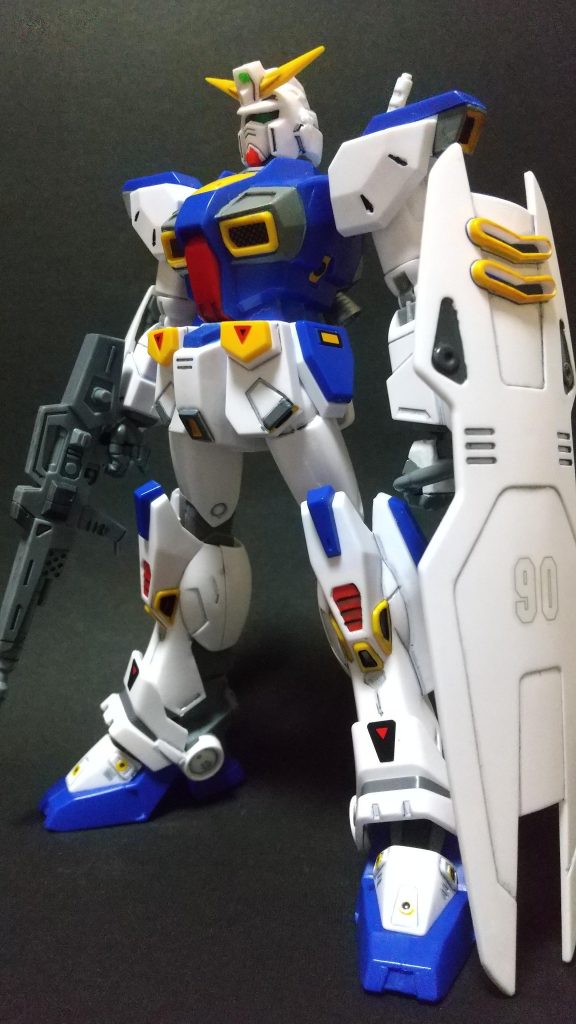 シールド塗りたかったけど、僕の作風をご存じの方はお分かりでしょうが、ヒロイックなブルーを持ち合わせていませんでして。デカールをひっそりとw