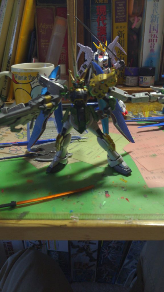 龍の尻尾！！とバスターライフルカスタム