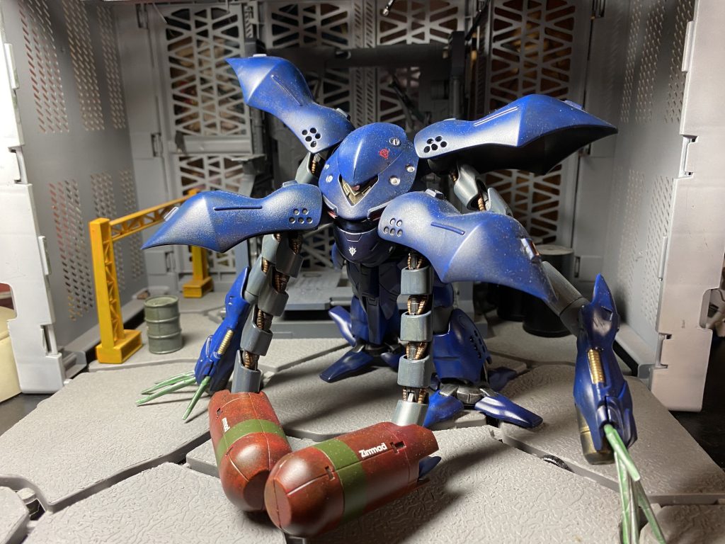 四つ腕に変更、クラーケンとのニックネームをいただきました