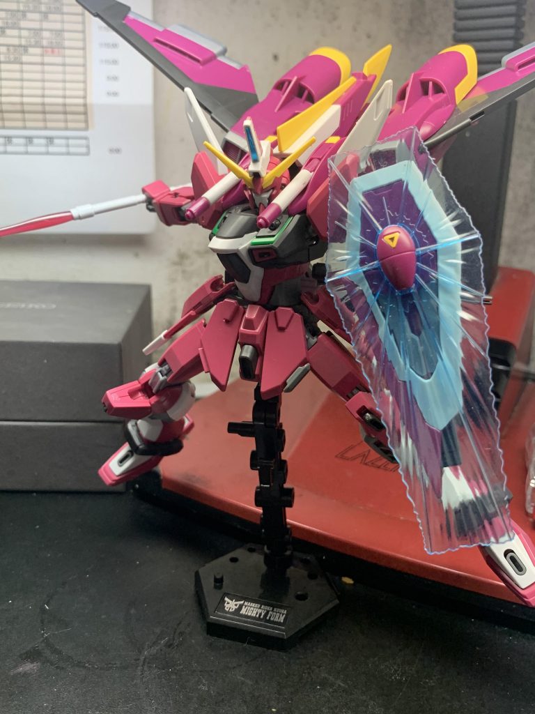 蹴りが似合うMS インフィニットジャスティス–3枚目/制作者：ケータ