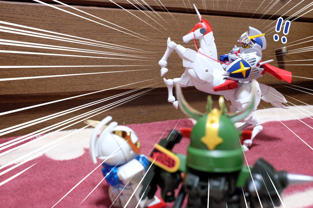 騎士:*ヒヒーーーーーン!!!*
殺駆:*は?*