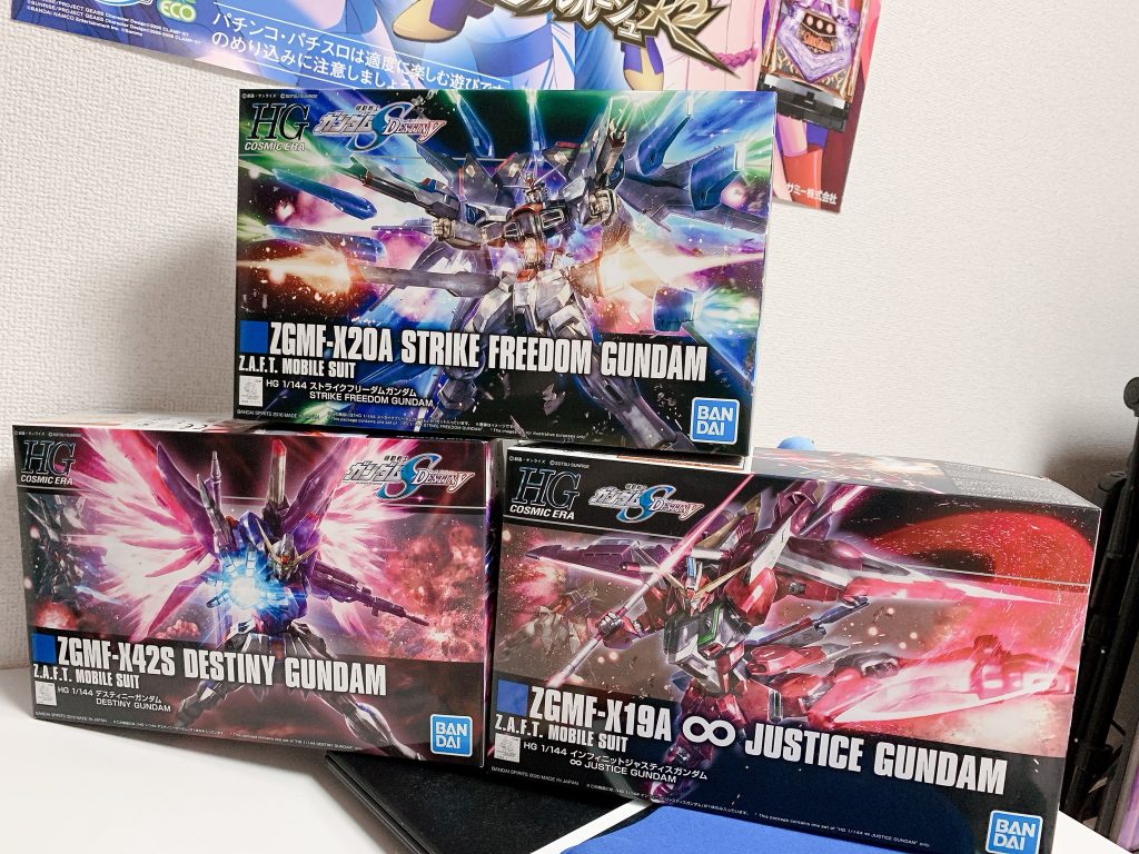 そんな感じで三日連続投稿でHGCEのSEED機を1日ずつ投稿しましたがこれからもSEED機体作ってはガンスタ投稿してこうと思いますので皆さまぜひぜひよろしくお手柔らかにおねがいします♪