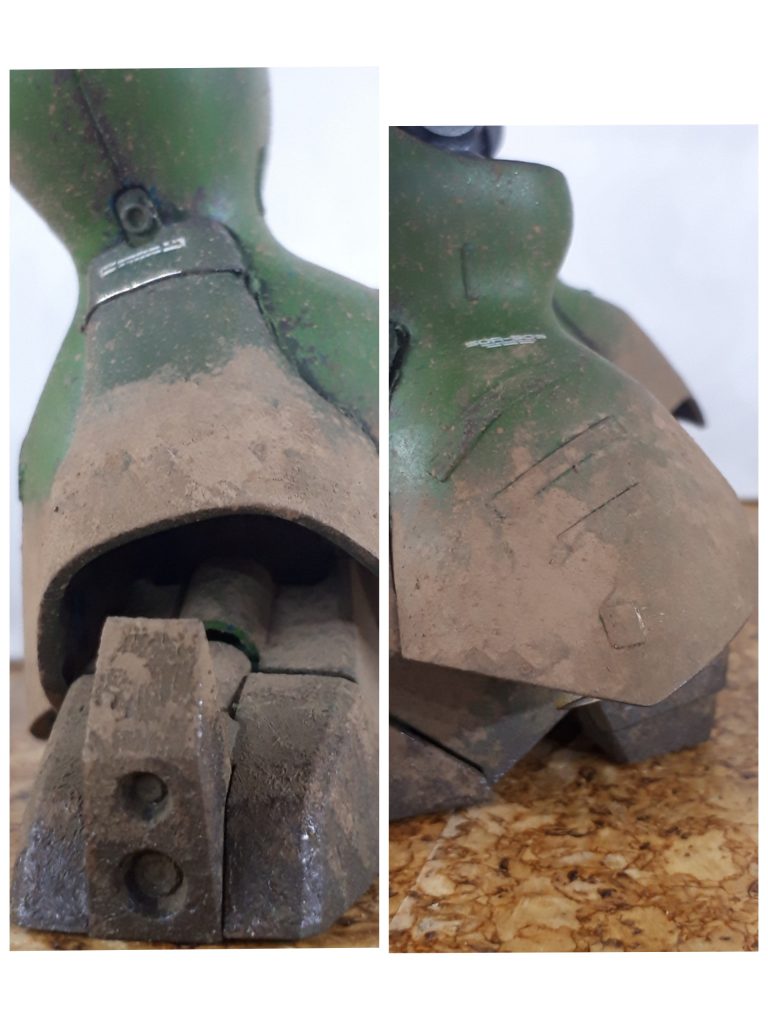 泥表現　湿地帯での戦闘をイメージです。