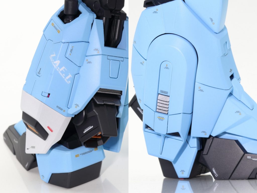 延長した為にできた後ろの隙間にフィンを追加