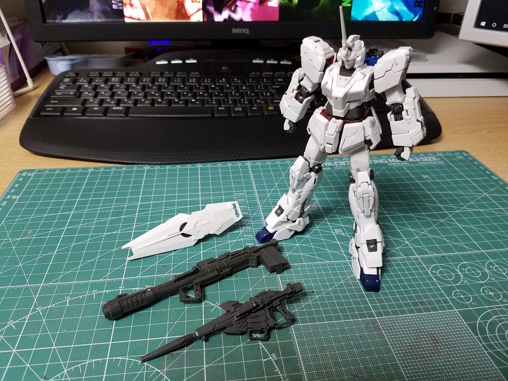 表面処理後仮組み（ユニコーンモード）