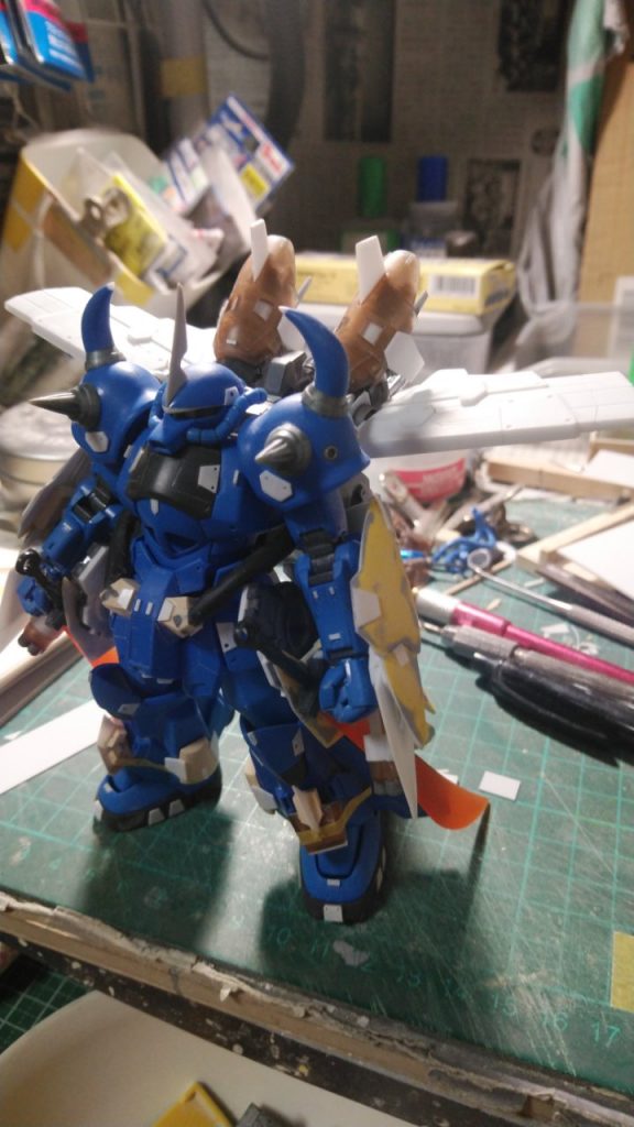 制作の最終段階です
スクラッチの部分が分かるとおもいます