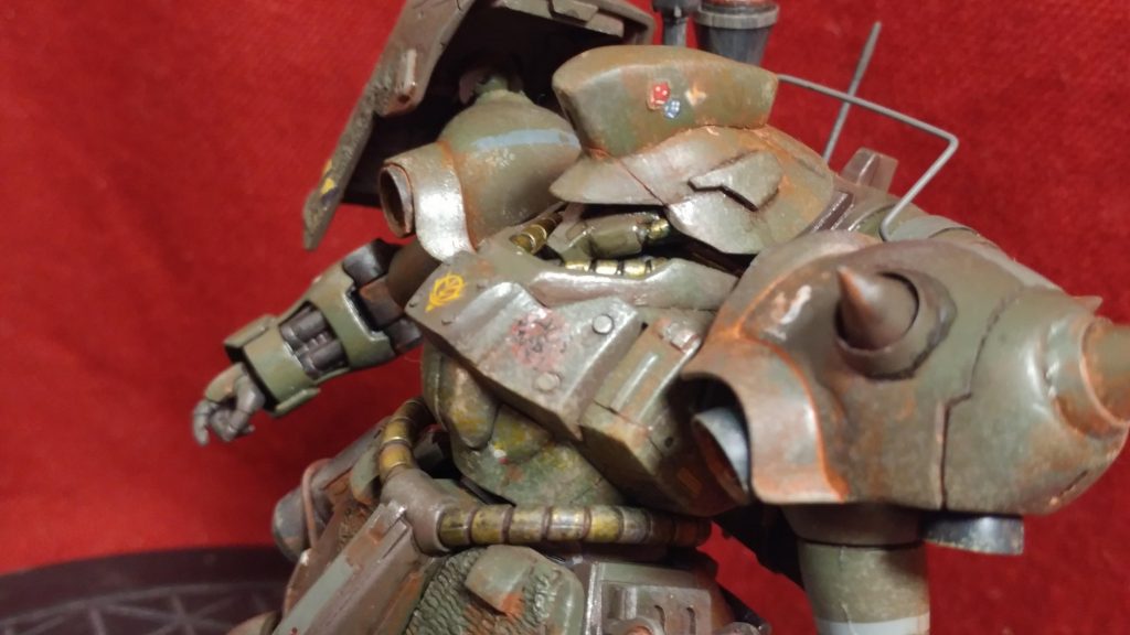 マラサイをベースにした「帽子型」ヘッドに交換可能。側頭部のマーキングは「サイコロ(ダイス)とK」で、ダイスケ。なんちゃって。