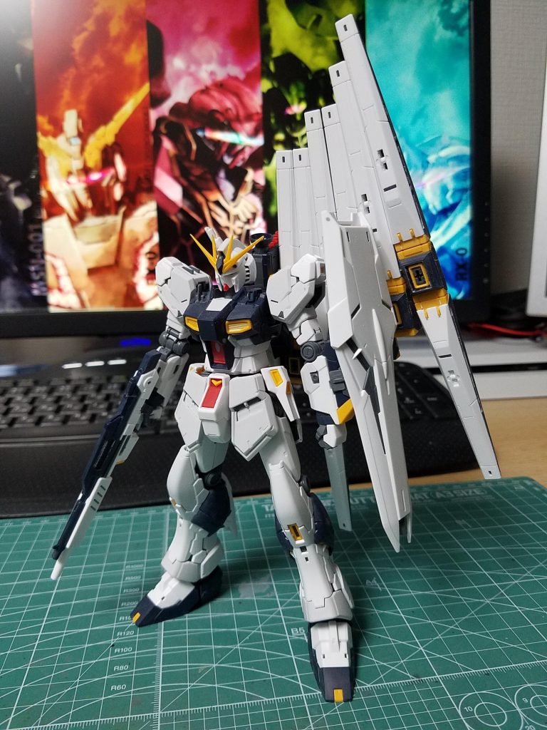 表面処理して仮組みした状態