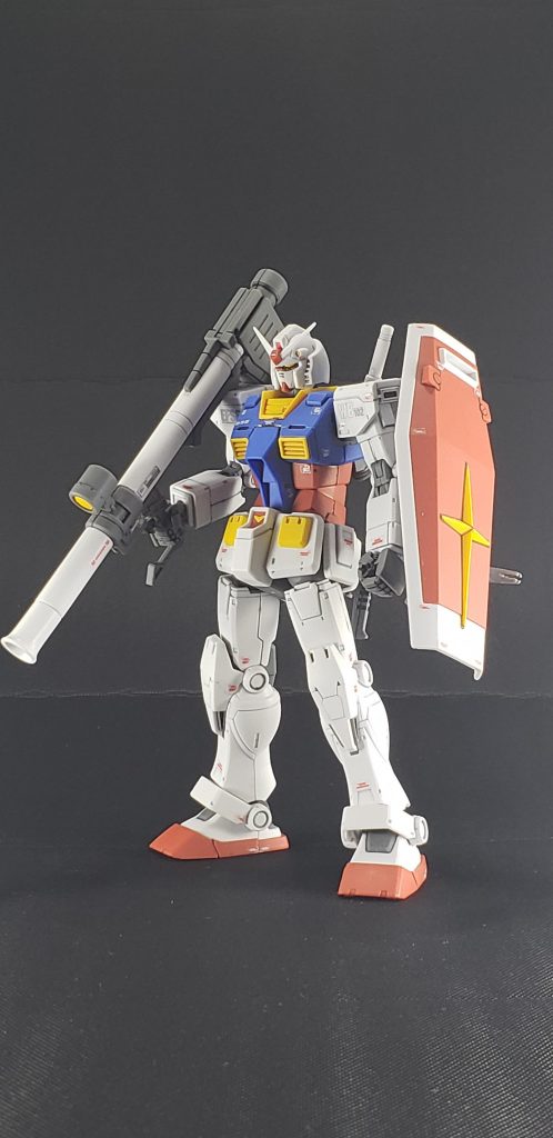 表面処理、スミ入れしながら組んで、マーキングシール貼ってトップコート!