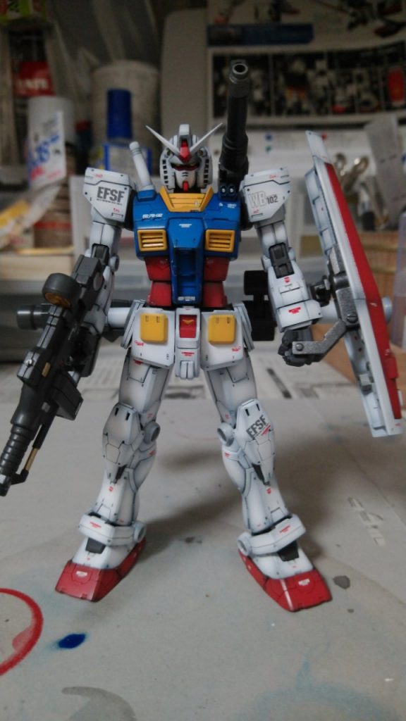 オリジン版ガンダム–4枚目/制作者:しゆう