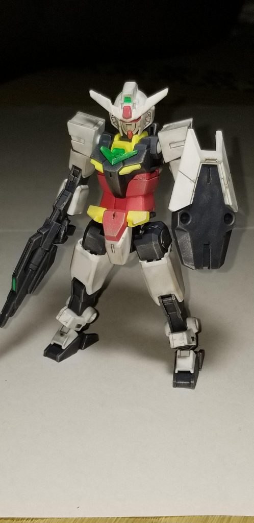 まずはコアガンダム
関節などにウェザリングを
したらいい感じの金属表現が出来た気がしますはい()