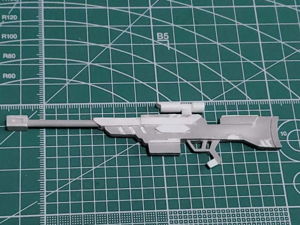 初めてフルスクラッチした武器です。
もっと上手く出来れば良かったんですが。