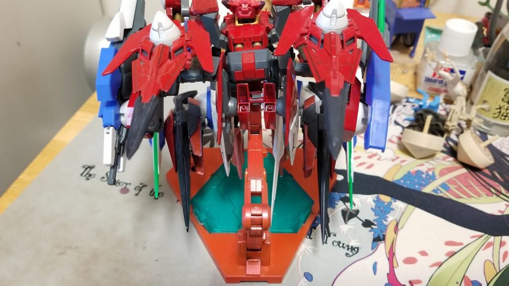 背面です!かなり盛っていますが、自然と収まっています。