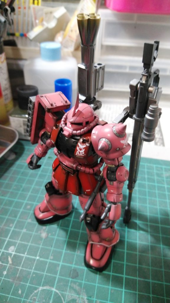 ザクオリジン版シャア専用–5枚目/制作者：しゆう