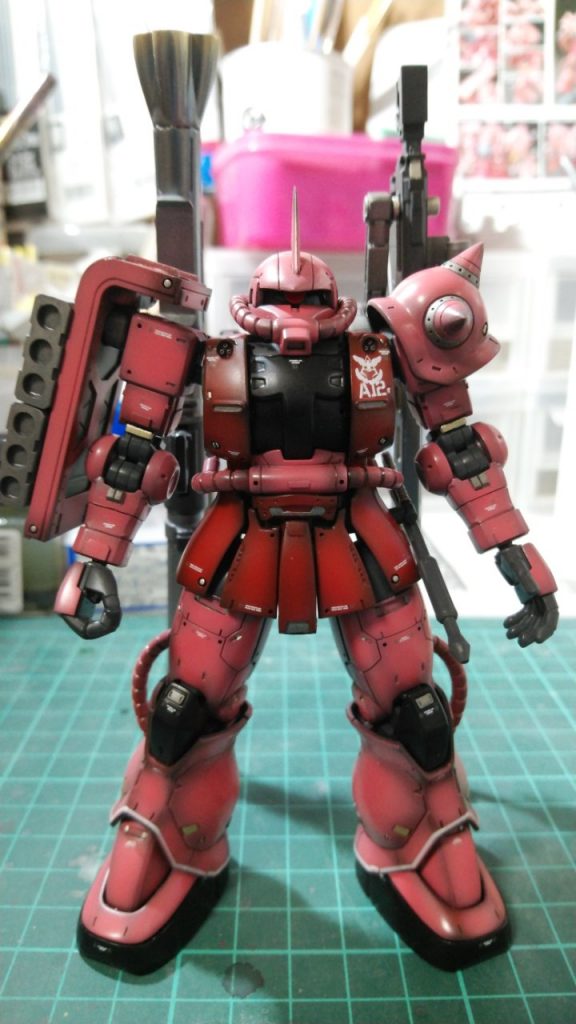 ザクオリジン版シャア専用–3枚目/制作者：しゆう