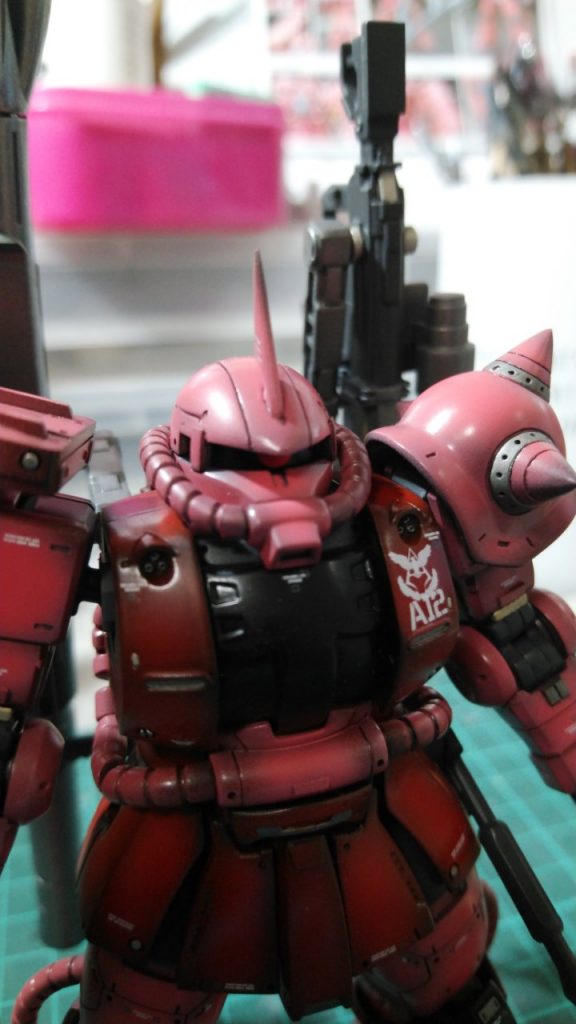 ザクオリジン版シャア専用–3枚目/制作者：しゆう