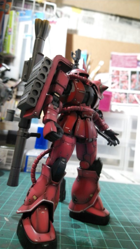 手足の色はオリジン版のアニメよりピンク調にして若干セル画に近づけています