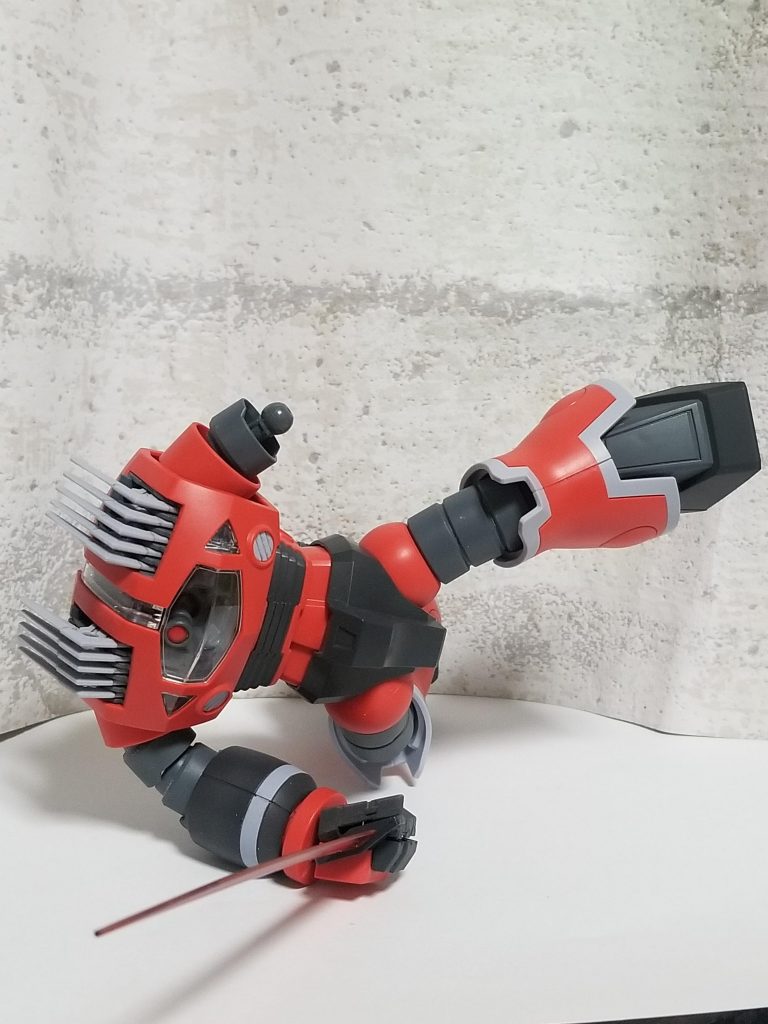 劇中を再現してみました。製作記は↓こちらから【ガンプラ製作レビュー】HGUCゾゴック(ユニコーンver.)をちょい足しで製作