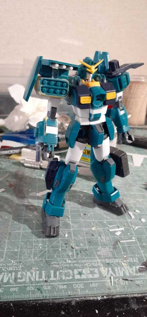 やっていくうちにダ・ヴィンチの頭が大き過ぎると思って旧キット交換しました