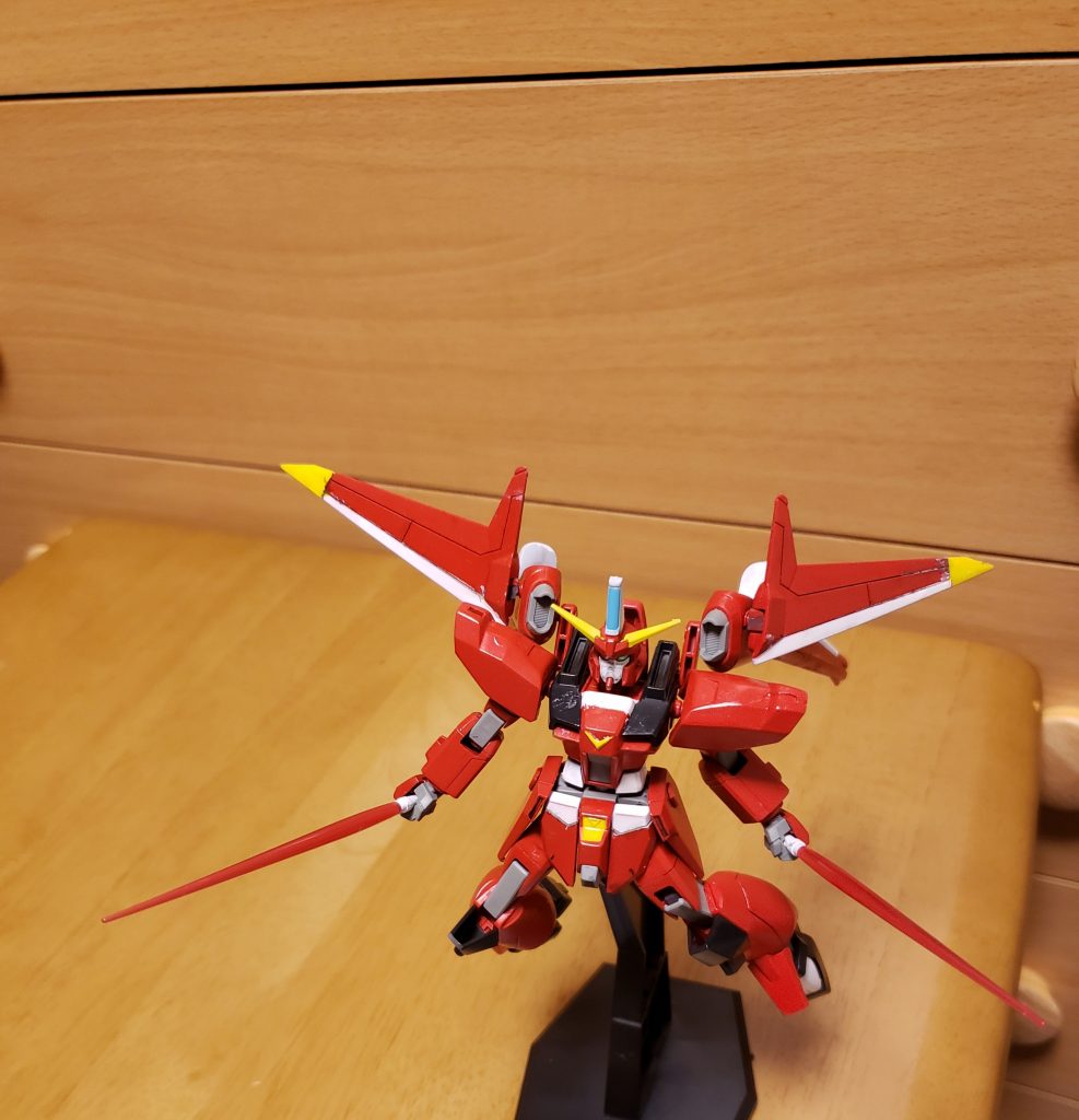 二刀流ビームサーベル

ガルナハン戦でゲルスゲーの両腕を斬ったときが印象的でしたね。