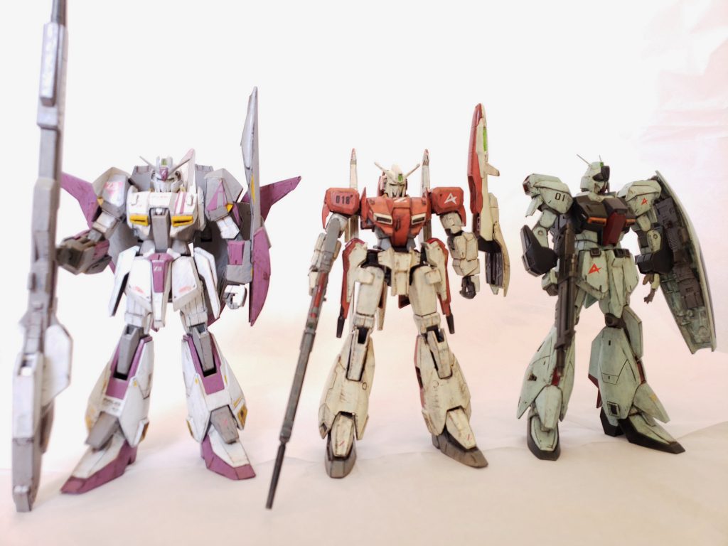 Amuro's Zeta machines