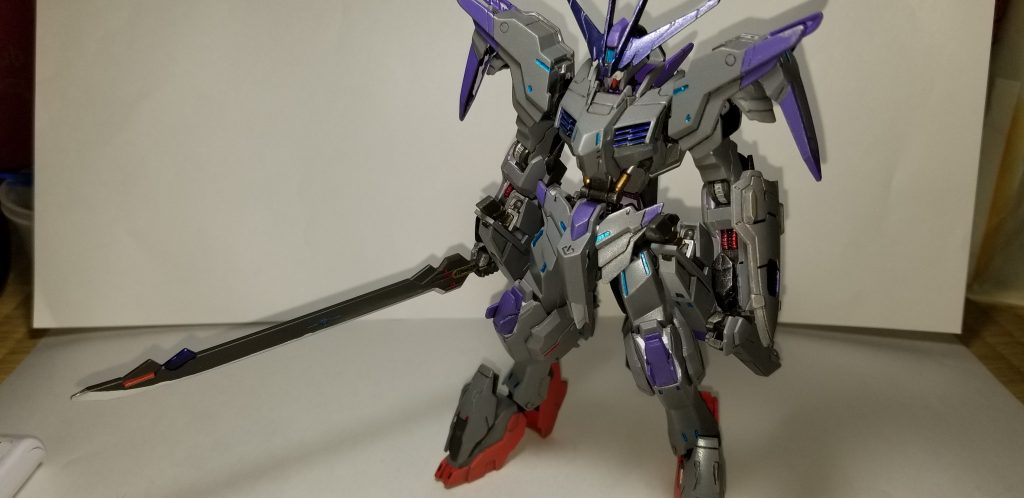 太刀も歯の部分もしっかり塗りました