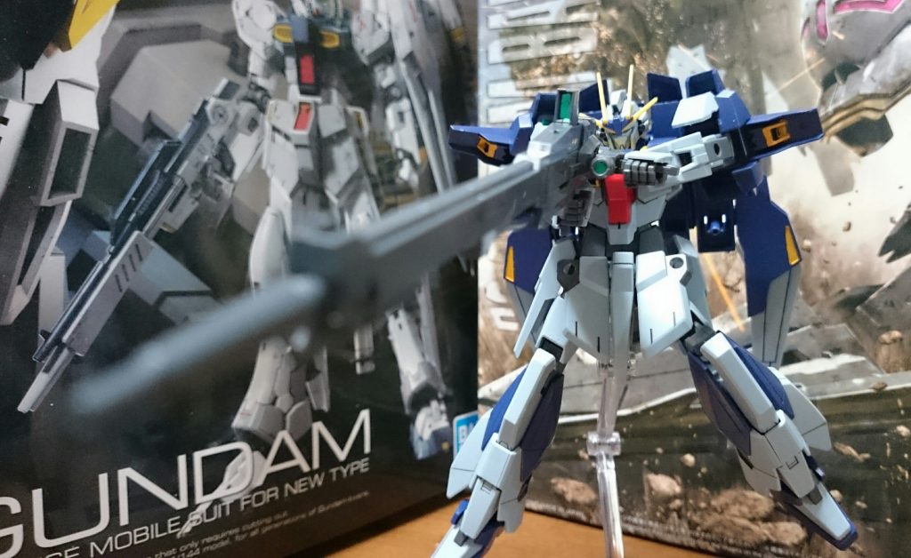 ・ビームライフル(ロングバレル)
すごく長い!それだけに映えるっスね!