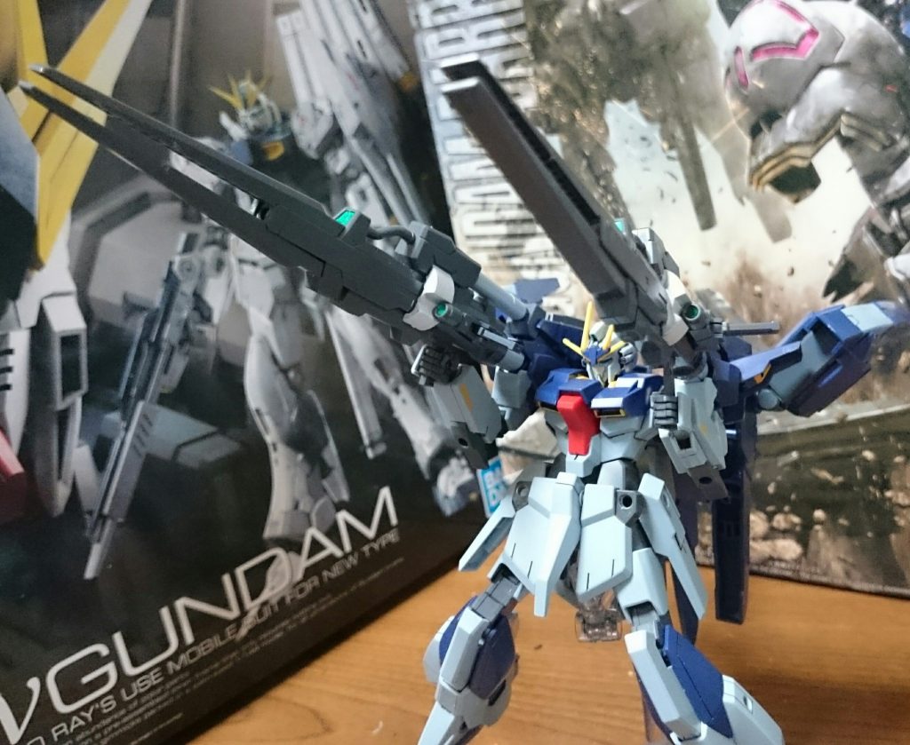 ・ハイ・ビームライフル
劇中通りに二丁装備っス!連結ギミックはビームキャノンとも連動っス